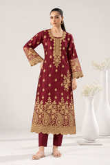 Wine Maroon 3-Piece Suit