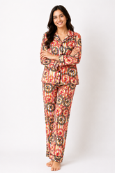 Abstractions Linen Pajama Set