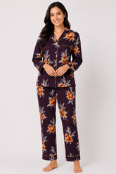Tyrian Linen Pajama Set