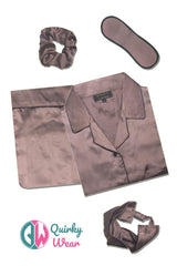 Chiku Shamoz Silk Pajama Set