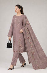 3 Piece full Emroidered Lawn Suit