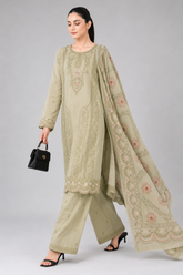 3 Piece full Emroidered Lawn Suit