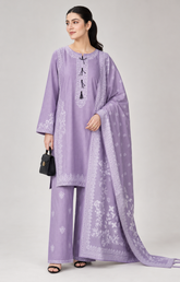 3 Piece full Emroidered Lawn Suit