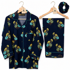 Gardenia Linen Pajama Set