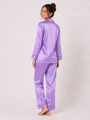 Lillac Shamoz Silk Pajama Set