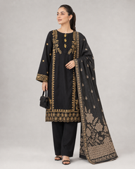 3 Piece full Emroidered Lawn Suit
