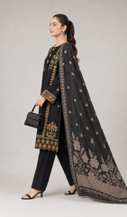 3 Piece full Emroidered Lawn Suit
