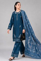 3 Piece full Emroidered Lawn Suit