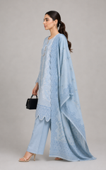 3 Piece full Emroidered Lawn Suit
