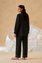 Bows Linen Pajama Set