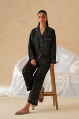 Bows Linen Pajama Set