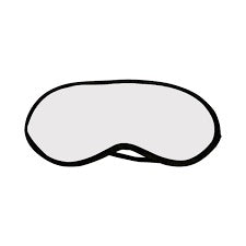 Luxurious Linen Eye Mask